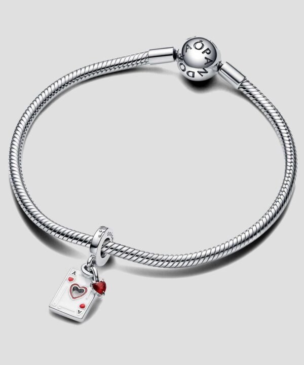 Charm Plata 925 - Reina De Corazones Colgante
