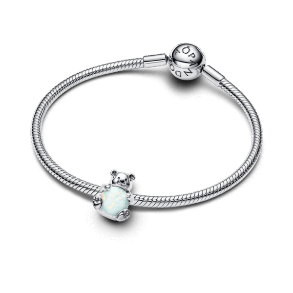 Charm Plata 925 - Oso Polar