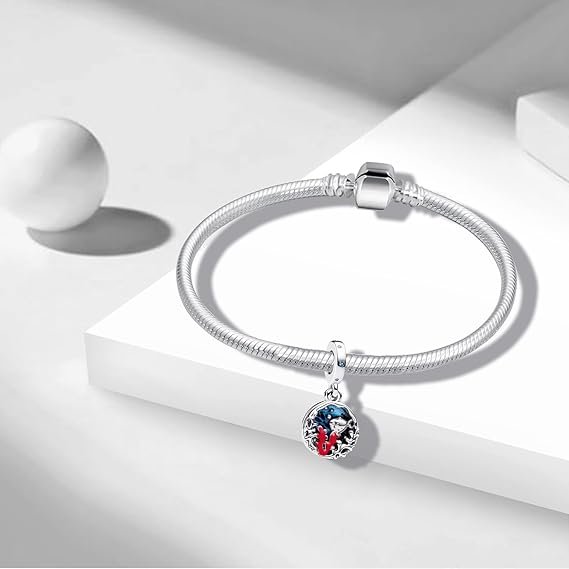 Charm Plata 925 - Colgante Fondo De Mar