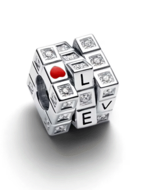 C272.2.png Charm Plata 925 - Cubo Rubik Love