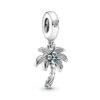 Charm Plata 925 - colgante palmera y cocos