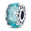 C42.jpg Charm Plata 925 - redondo murano copo de nieve