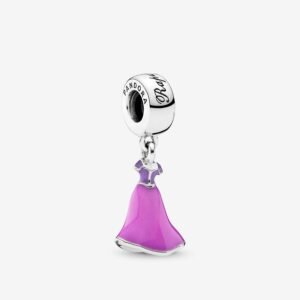 Charm Plata 925 - vestido Princesa Rapunzel