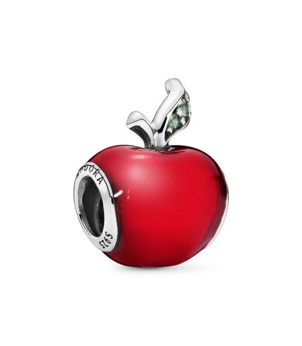 Charm Plata 925 - manzana roja