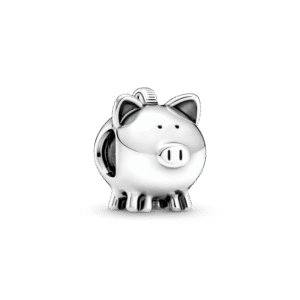Charm Plata 925 - Alcancía de Cochinito Tierno