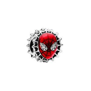 Charm Plata 925 - Spiderman Redondo