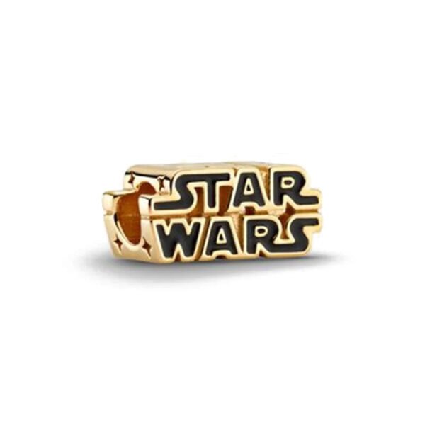 C74.jpg Charm Plata 925 - Star Wars Dorado