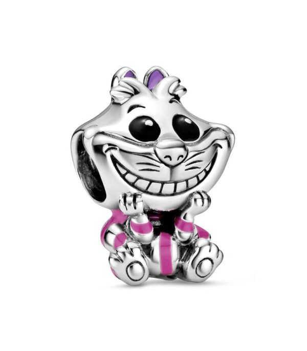 C80.jpg Charm Plata 925 - Disney Gato De Cheshire