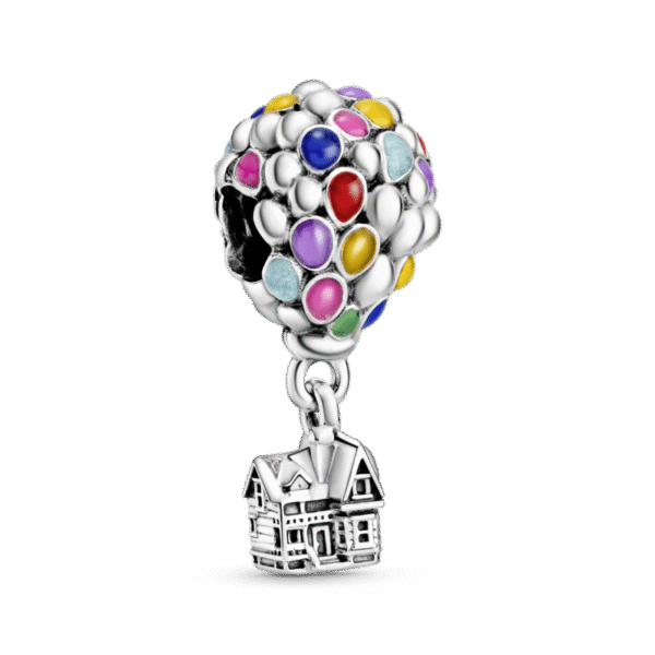 C85.png Charm Plata 925 - Casa y los Globos de Up de Disney