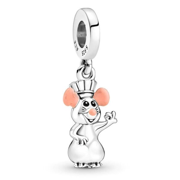C90.jpg Charm Plata 925 - Remy Chefsito Ratatouille De Disney