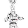 C92.jpg Charm Plata 925 - Disney Buzz Lightyear con circonita cúbica roja
