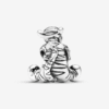 Charm Plata 925 - Tigger de Winnie Pooh con flor rosa