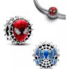 Charm Plata 925 - Spiderman Redondo