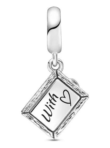 Charm Plata 925 - Pizarrón pizarra "Teach" Regalo Maestro