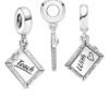 Charm Plata 925 - Pizarrón pizarra "Teach" Regalo Maestro