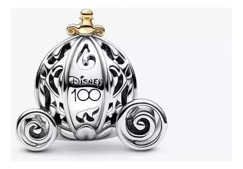 Charm Plata 925 - Carroza Cenicienta Disney 100 años