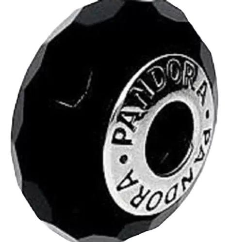 Charm Plata 925 - separador murano azul fuerte