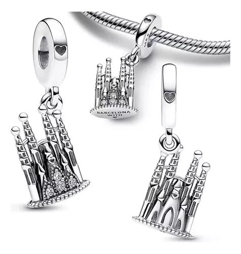 Charm Plata 925 - Sagrada Familia Barcelona