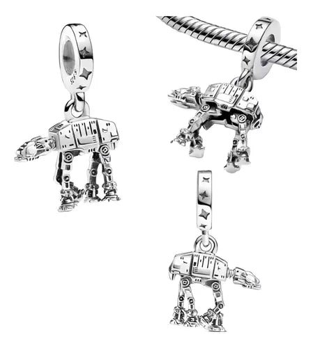 Charm Plata 925 - Charm Star Wars At-at Caminante