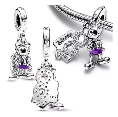 Charm Plata 925 - Mickey 100 años Disney