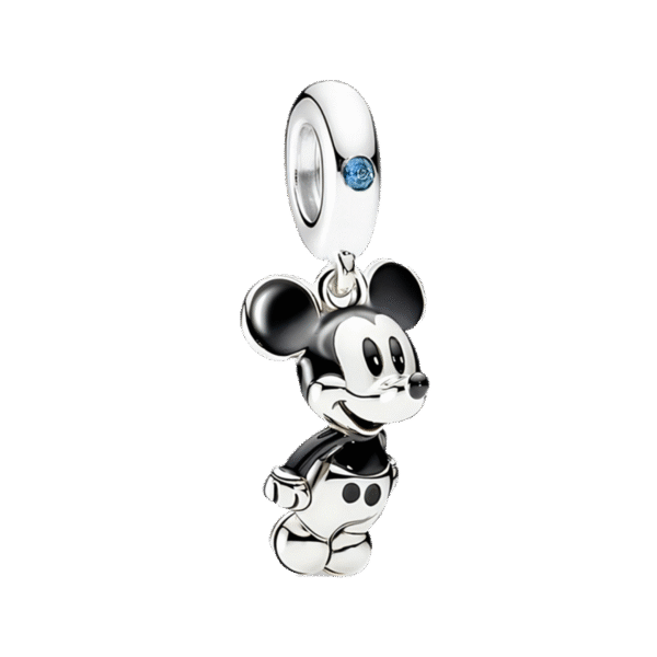Charm Plata 925 - Mickey Mouse Retro