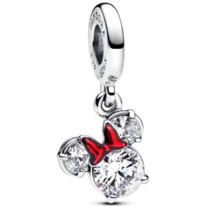 c260.jpg Charm Plata 925 - Cristales Minnie Colgante