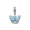 Charm Plata 925 - Mariposa Azul