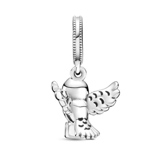 Charm Plata 925 - colgante Búho Hedwig de Harry Potter