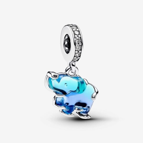 Charm elefante azul